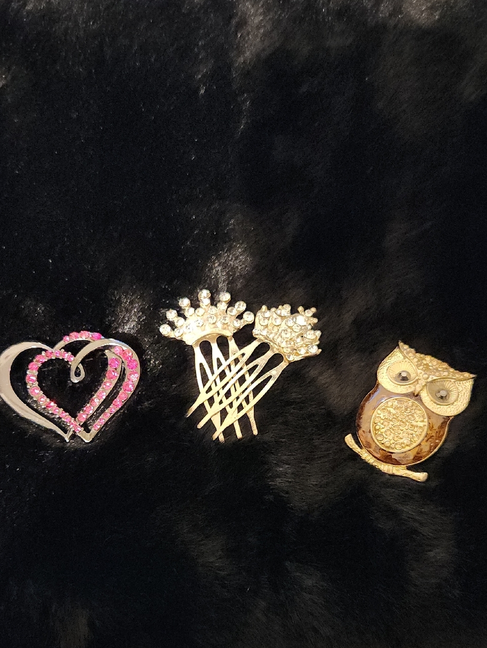 Brooch And Hair Clips